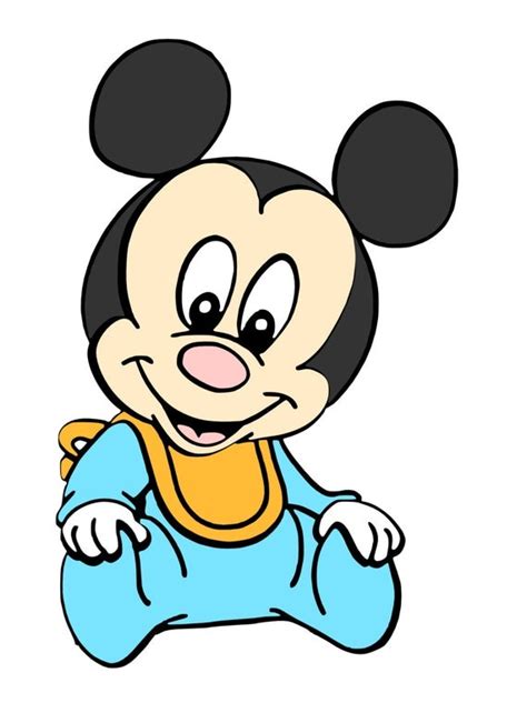 Baby Mickey Svg 341 Dxf Include