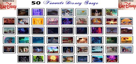 My Top 50 Favorite Disney Songs Meme By Gxfan537 On Deviantart