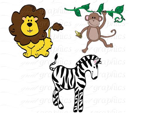 Jungle Animal Clipart Free Download On Clipartmag