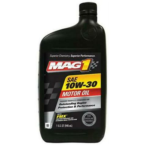 1pk Mag 1 Qt 10w30 Engine Oil For Use Where 10w30 Engine Oil Is Called