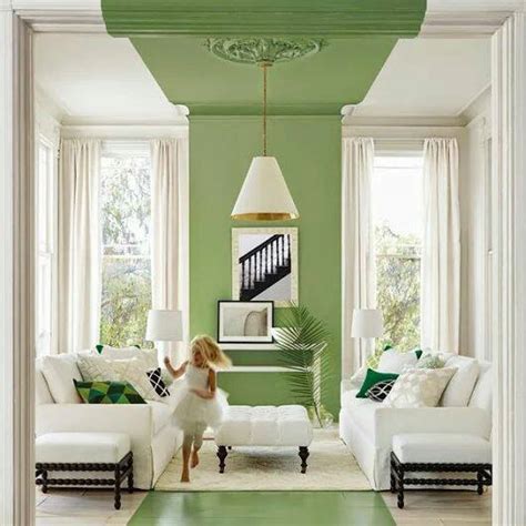 Desain tipe rumah minimalis kian berkembang seiring berjalannya waktu. Interior Rumah Warna Hijau Favorite Banyak Orang ~ Desain ...
