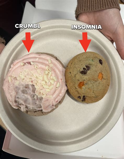 We Tried Crumbl Cookies Vs. Insomnia Cookies