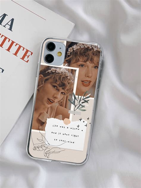 Taylor Swift phone case Willow phone case Evermore album | Etsy