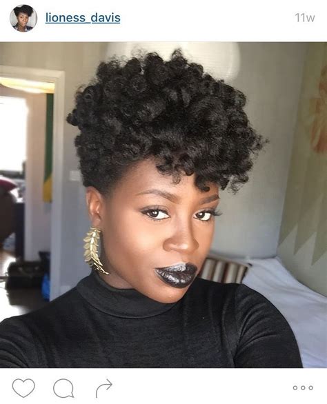 10 Roller Set Tapered Natural Hair Fashion Style