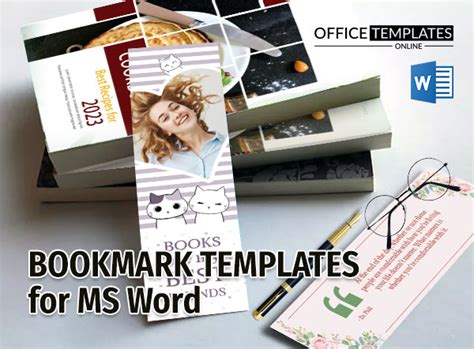 6 Free Bookmark Templates For Book Readers In Ms Word