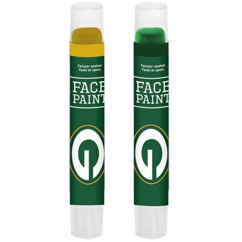 Green Bay Packers Face Paint Two Pack