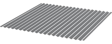 112 Scale Corrugated Galvanized Metal Roof And Siding Panels 4pk