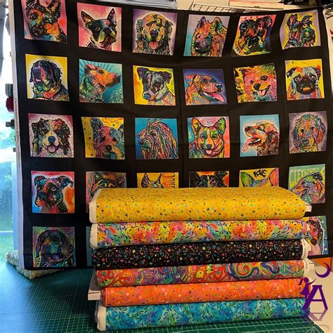 Doggie Daze Cotton QT Fabrics Fabric Bundles with Doggie | Etsy