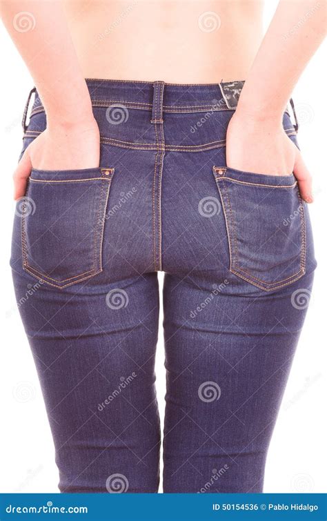 Torse De Fille De Torse Nu Dans Jeans Photo Stock Image My Xxx Hot Girl