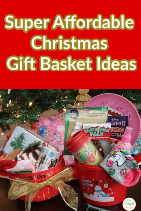 Maybe you would like to learn more about one of these? Super Cheap Christmas Gift Basket Ideas: Everything from ...