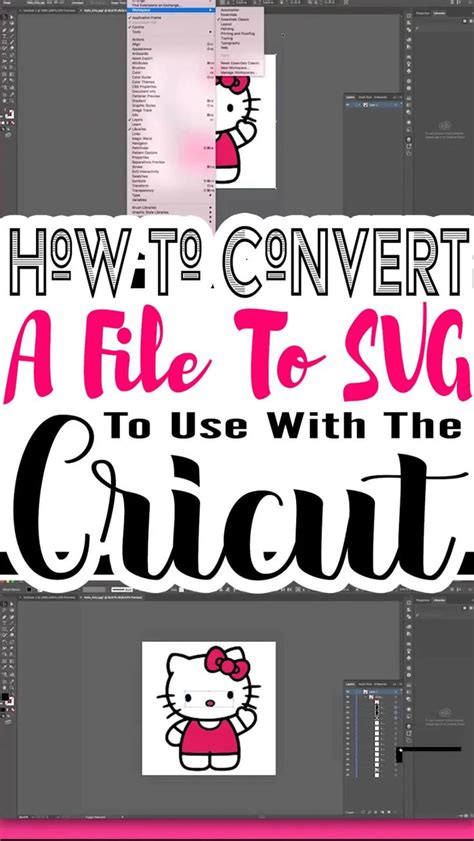 Convert  To Svg For Cricut How To Create Svg Files For Cricut With
