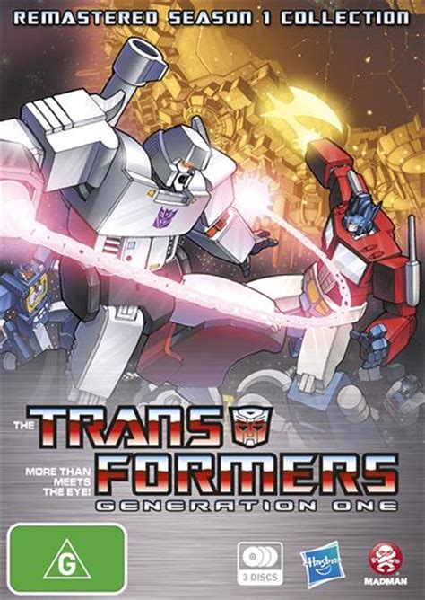 Transformers Generation 1 Season 1 Remastered Anime Dvd Sanity