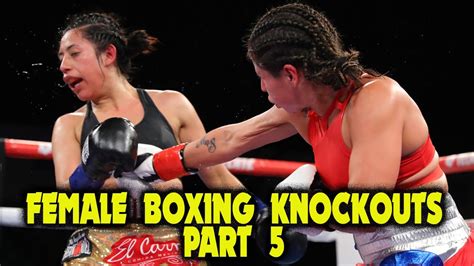 Female Boxing Knockouts Part 5 Reaction Youtube