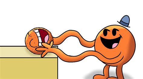 Mr Tickle Tickiling Annoying Orange By Adrianmacha20005 On Deviantart