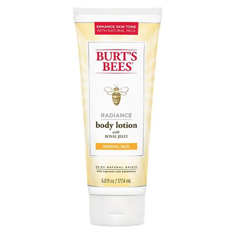 burt s bees radiance body lotion with royal jelly walgreens