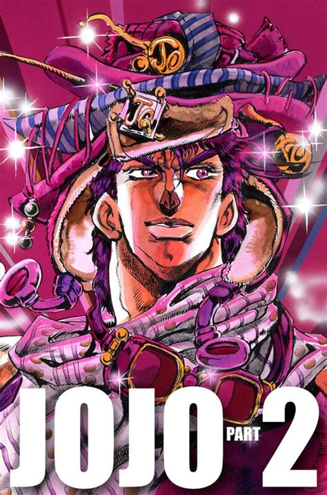 Jojos Bizarre Adventure Part 2 Battle Tendency Official Colored