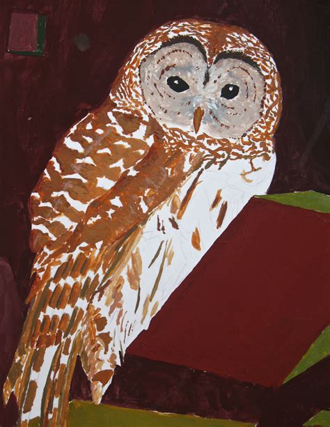 Unfinished Owl Painting Painting By Sbarkley Foundmyself