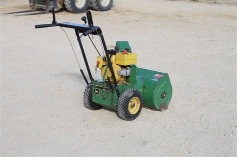 John Deere 522 Two Stage Snow Blower Spencer Sales