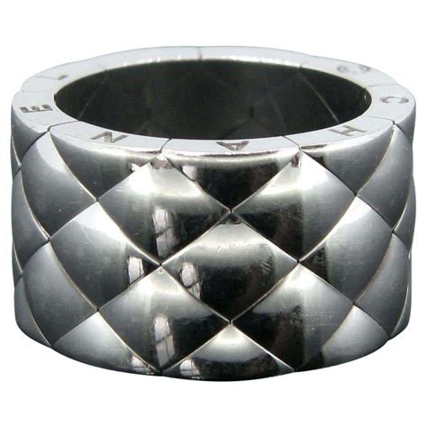Cartier Moonstone White Gold Band Tank Ring At 1stdibs Cartier