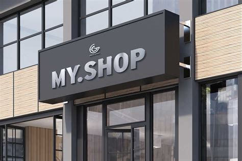 50 Storefront Mockup Premium And Free Mockups In Psd Candacefaber