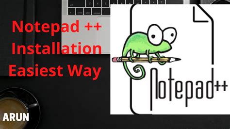 Installation Of Notepad Easiest Way Youtube