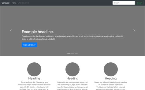 examples bootstrap