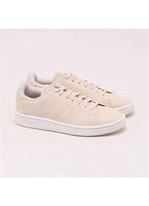 Adidas T Nis Adidas Advantage Base Feminino Bege Tenis Adidas