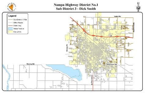 Nampa Idaho City Limits Map