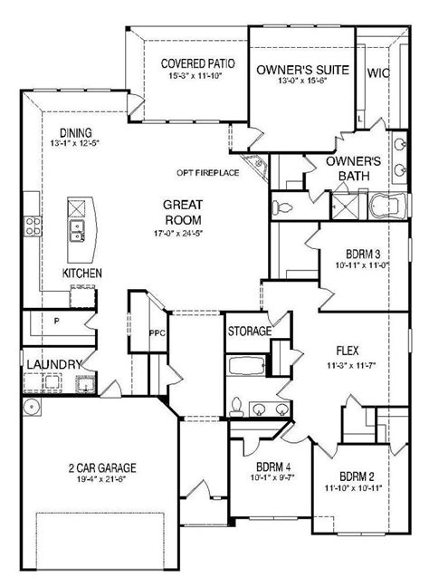 A concept that pulte homes has developed inside their home plans. Pulte Floor Plans 2006 in 2020 | Floor plans, Pulte homes, Home layout design