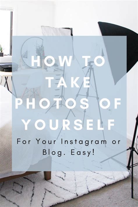 How To Easily Take Photos Of Yourself For Instagram Or Your Blog How