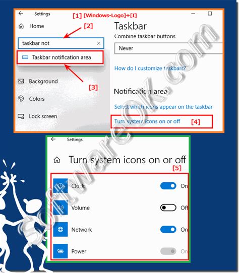 To Tray Notification Area Customize Or Disable Windows 1110 Taskbar