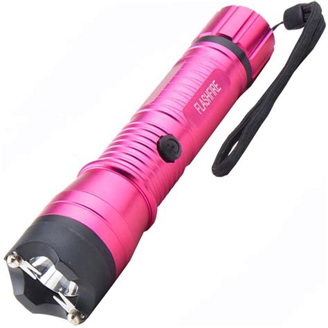 Monster Flashfire Stun Gun Flashlight Pink 16m The Home Security