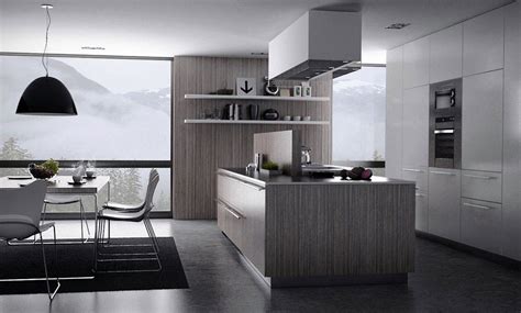 Modern Grey Kitchen Design - Interior Design Ideas