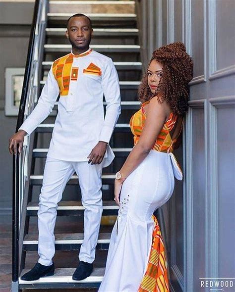 African couples clothing African couples outfit, African couples attire. African couples suit ...
