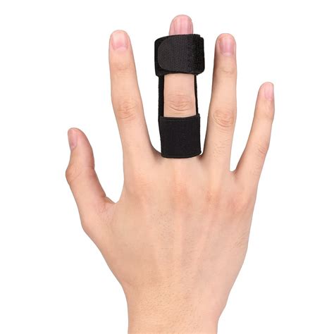 Yosoo Adjustable Finger Protector Trigger Finger Splint Brace With