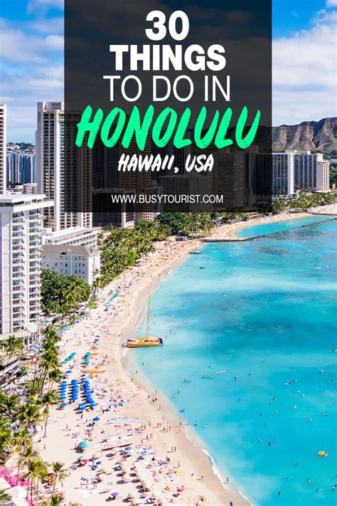 30 Best And Fun Things To Do In Honolulu Hawaii Hawaii Travel Guide