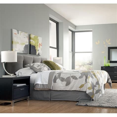 Grey Fabric Headboard In Wide Options Of Design Homesfeed