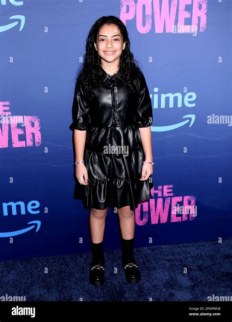 New York City Ny March 23 2023 Pietra Castro Attending Prime Video S The Power New York