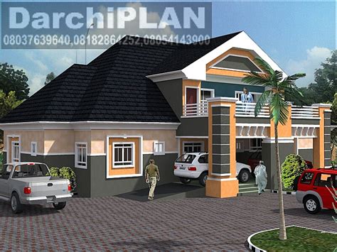 Nigeria Building Stylearchitectural Designs By Darchiplan Homes