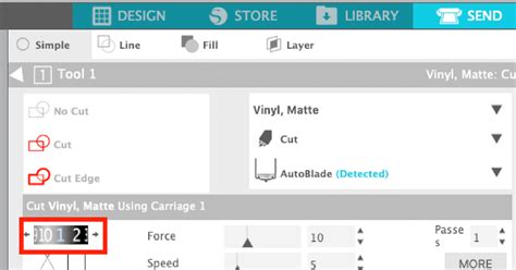 How To Change The Blade Depth Setting In Silhouette Studio For A Better