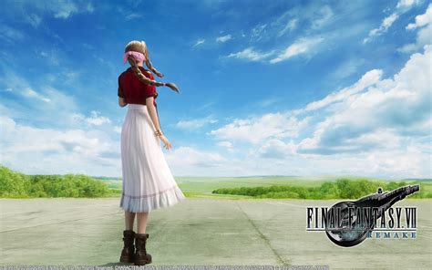 Wallpaper Final Fantasy Vii Remake Final Fantasy Vii Aerith