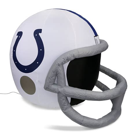 4 Nfl Indianapolis Colts Team Inflatable Football Helmet Seasons