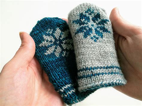 Ravelry Double Knitted Baby Mittens Pattern By Ida Maria Tyyskä