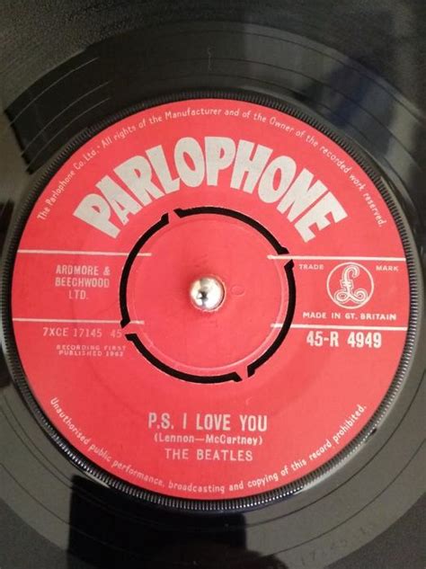 the beatles original red parlophone label love me do bloxwich wolverhampton mobile