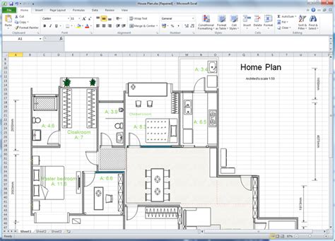How Do I Create A Floor Plan In Excel Tutorial Pics