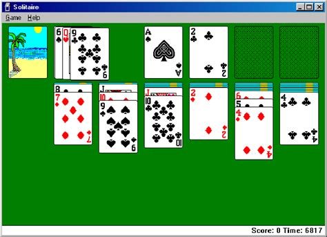 Learn how to play solitaire with our solitaire game tutorial. Solitaire.exe, A Real Deck of Cards Inspired by the Windows 98 Solitaire PC Game