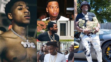 Nba Youngboy Crew Fght And Gf Snaps On Fan Ralo Taunts Moneybagg Yo For
