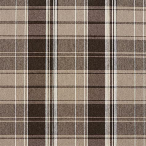 Brown Plaid And Gingham Upholstery Fabrics Discounted Fabrics