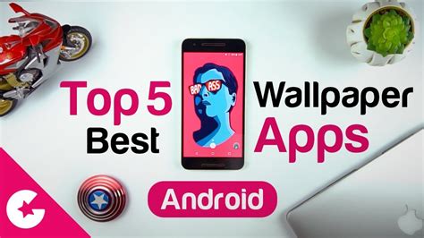 Top 5 Best Free Wallpaper Apps For Android 2017 Youtube