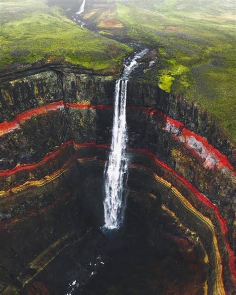 Stunning Lava Cliffs Falls In Iceland Rpics